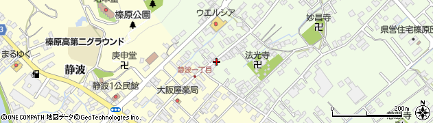 巻田油業株式会社　榛原営業所周辺の地図