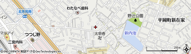 兵庫県加古川市平岡町新在家1853周辺の地図