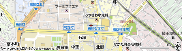 愛知県豊橋市高師石塚町周辺の地図