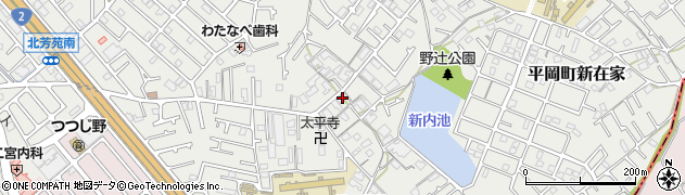 兵庫県加古川市平岡町新在家1871周辺の地図