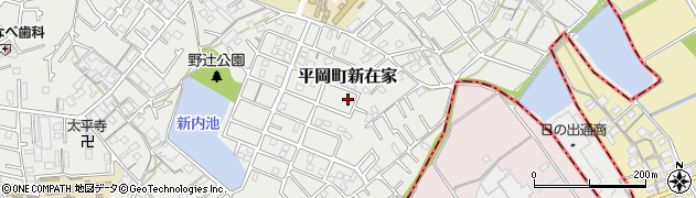 兵庫県加古川市平岡町新在家2046周辺の地図