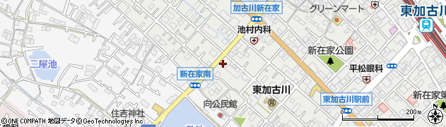 兵庫県加古川市平岡町新在家418周辺の地図