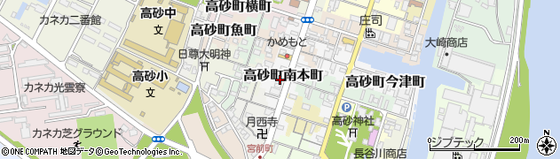 兵庫県高砂市高砂町南本町909周辺の地図