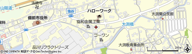 早稲田育英ゼミナール備前教室周辺の地図