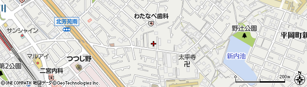 兵庫県加古川市平岡町新在家1827周辺の地図