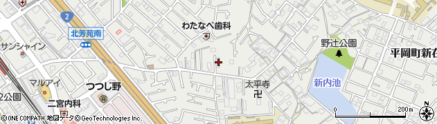 兵庫県加古川市平岡町新在家1825周辺の地図