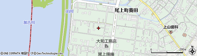 兵庫県加古川市尾上町養田1338周辺の地図