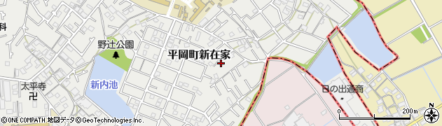 兵庫県加古川市平岡町新在家2050周辺の地図