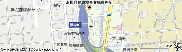 静岡県警察本部　高速道路交通警察隊浜松分駐隊周辺の地図