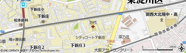 ｍａｎｄａｉ下新庄店周辺の地図