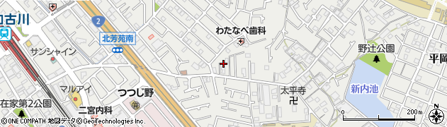 兵庫県加古川市平岡町新在家1831周辺の地図