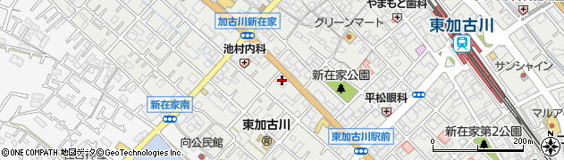 兵庫県加古川市平岡町新在家235周辺の地図