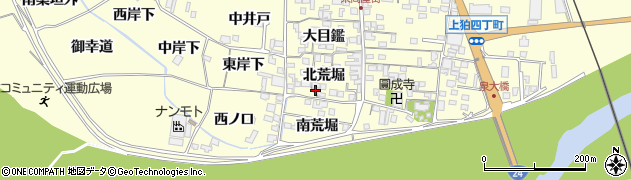 京都府木津川市山城町上狛北荒堀28周辺の地図