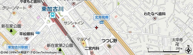 兵庫県加古川市平岡町新在家1447周辺の地図