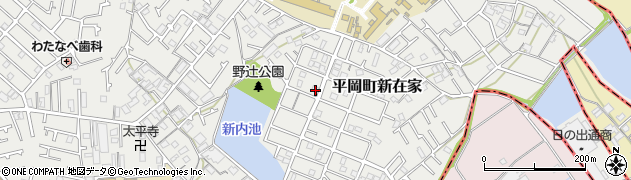 兵庫県加古川市平岡町新在家2080周辺の地図