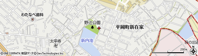 兵庫県加古川市平岡町新在家2081周辺の地図