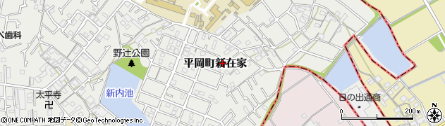 兵庫県加古川市平岡町新在家2061周辺の地図