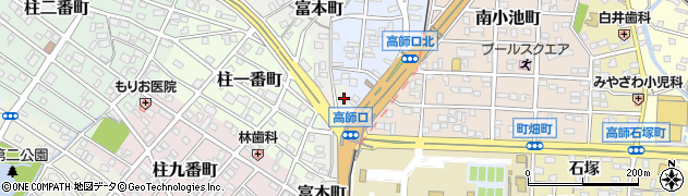 愛知県豊橋市北丘町（北丘）周辺の地図