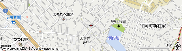 兵庫県加古川市平岡町新在家1866周辺の地図