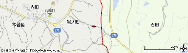 愛知県知多郡南知多町内海岩ノ奥41周辺の地図
