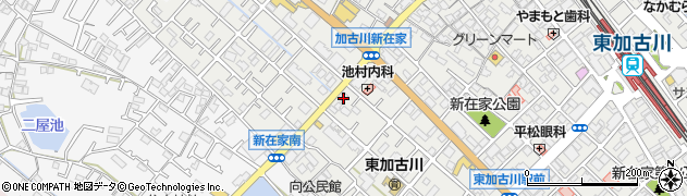 兵庫県加古川市平岡町新在家484周辺の地図