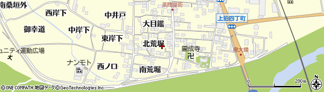 京都府木津川市山城町上狛北荒堀18周辺の地図