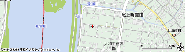 兵庫県加古川市尾上町養田1335周辺の地図
