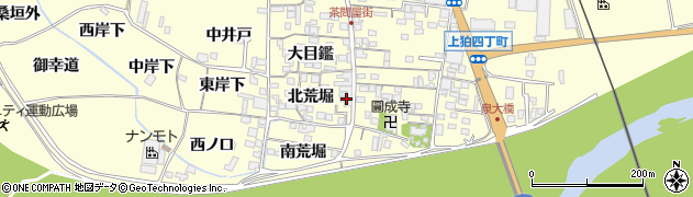 京都府木津川市山城町上狛北荒堀14周辺の地図