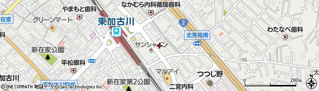 兵庫県加古川市平岡町新在家1351周辺の地図