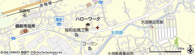 山陽新聞社備前支局周辺の地図