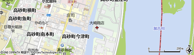 大崎商店周辺の地図