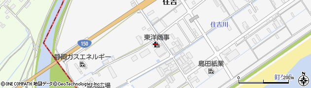 有限会社東洋商事　吉田工場周辺の地図