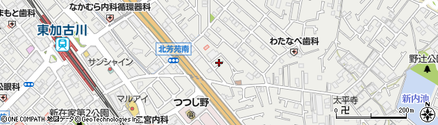 兵庫県加古川市平岡町新在家1471周辺の地図