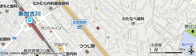 兵庫県加古川市平岡町新在家1472周辺の地図
