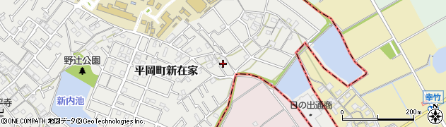 兵庫県加古川市平岡町新在家2028周辺の地図