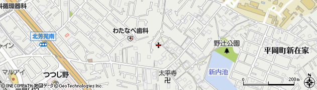 兵庫県加古川市平岡町新在家1842周辺の地図