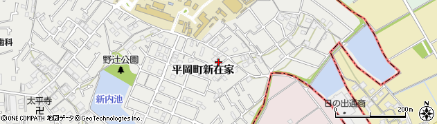 兵庫県加古川市平岡町新在家2059周辺の地図