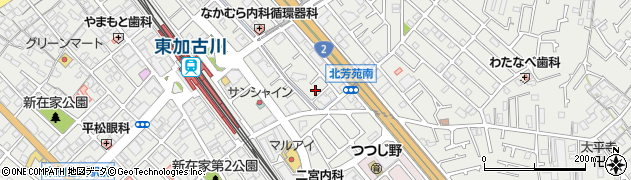 兵庫県加古川市平岡町新在家1445周辺の地図