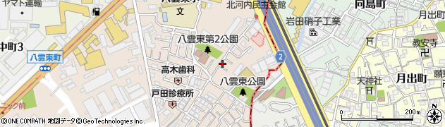 奥田鍼灸院周辺の地図
