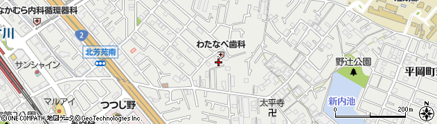 兵庫県加古川市平岡町新在家1833周辺の地図