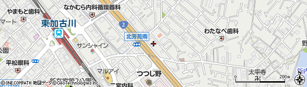 兵庫県加古川市平岡町新在家1466周辺の地図