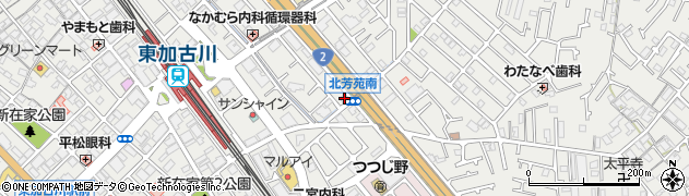 兵庫県加古川市平岡町新在家1450周辺の地図