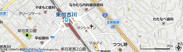 兵庫県加古川市平岡町新在家1352周辺の地図