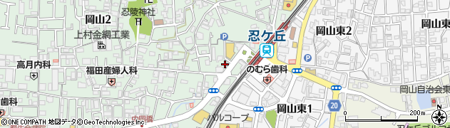 城南コベッツ忍ヶ丘駅前教室周辺の地図
