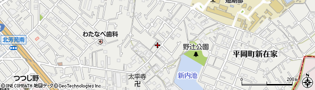兵庫県加古川市平岡町新在家2142周辺の地図