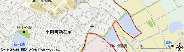 兵庫県加古川市平岡町新在家2338周辺の地図