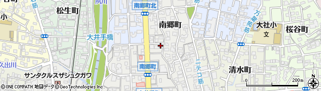 日本キリスト教団夙川東教会周辺の地図