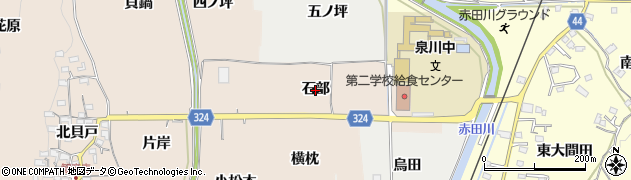 京都府木津川市加茂町観音寺（石部）周辺の地図