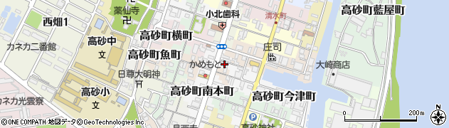 兵庫県高砂市高砂町南本町886周辺の地図