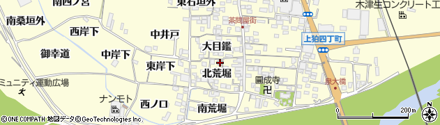 京都府木津川市山城町上狛北荒堀7周辺の地図